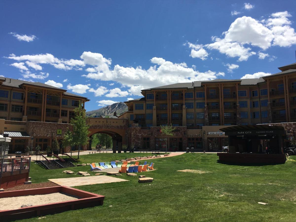 Sundial Condo In Canyons Village, Patio, Outdoor Pool & Hot Tubs, Walk To Hiking & Biking B508 パークシティ エクステリア 写真
